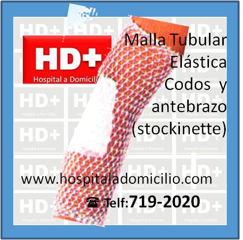 Malla Tubular elastica codos y antebrazo